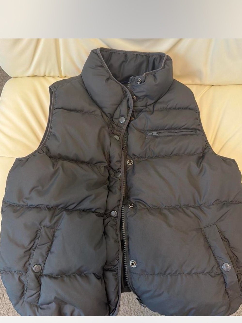 J. Crew women’s Puffer Vest - Black